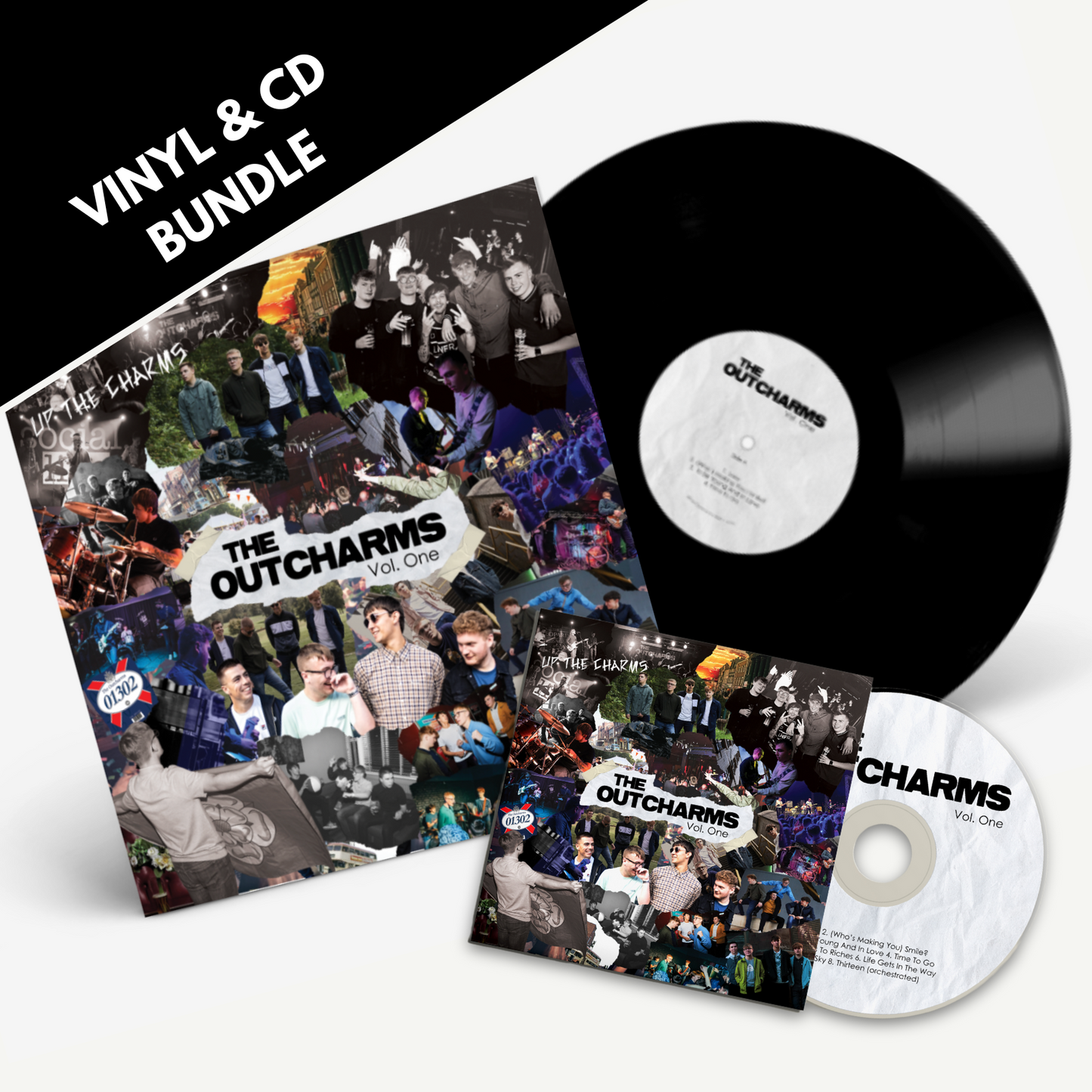 The Outcharms - Volume 1 VINYL & CD Bundle