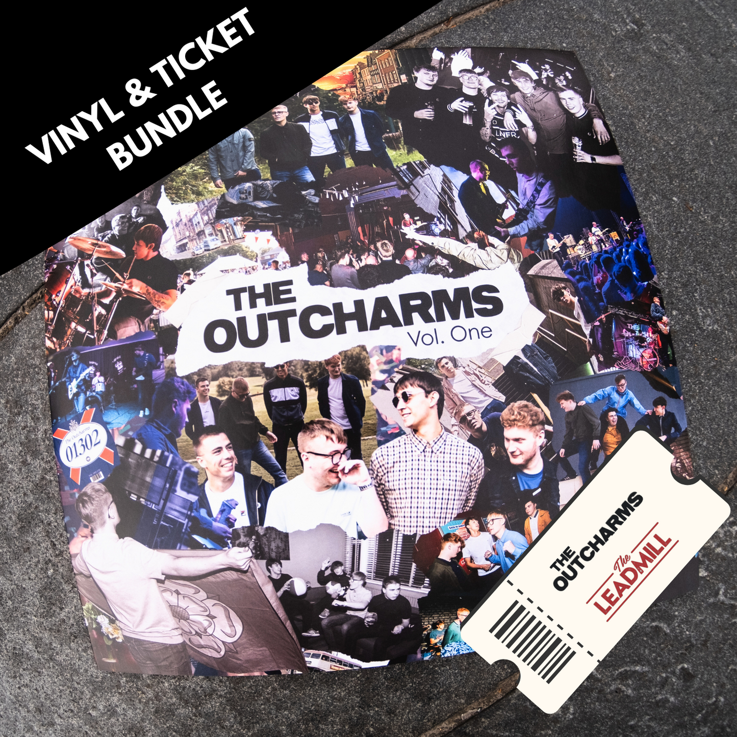 The Outcharms - Volume 1 VINYL & Ticket Bundle